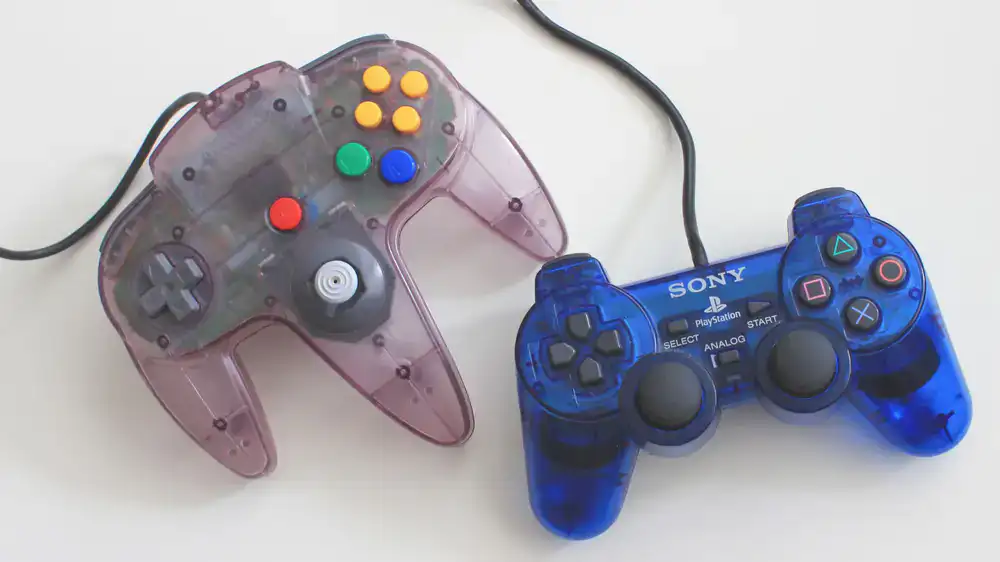 A rare translucent edition retro console